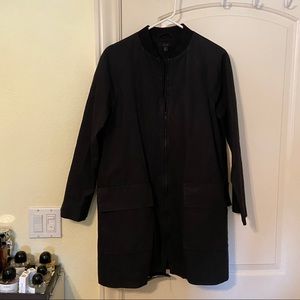 Black COS trench coat.